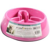 Wholesale - PINK SLOW FEEDER DOG BOWL C/P 24, UPC: 815592022756